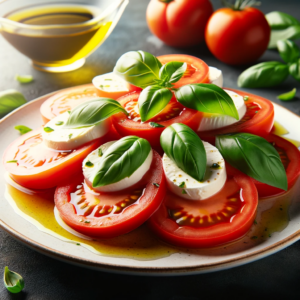 Caprese Salatası: İtalyan Lezzetinin Basit Hali