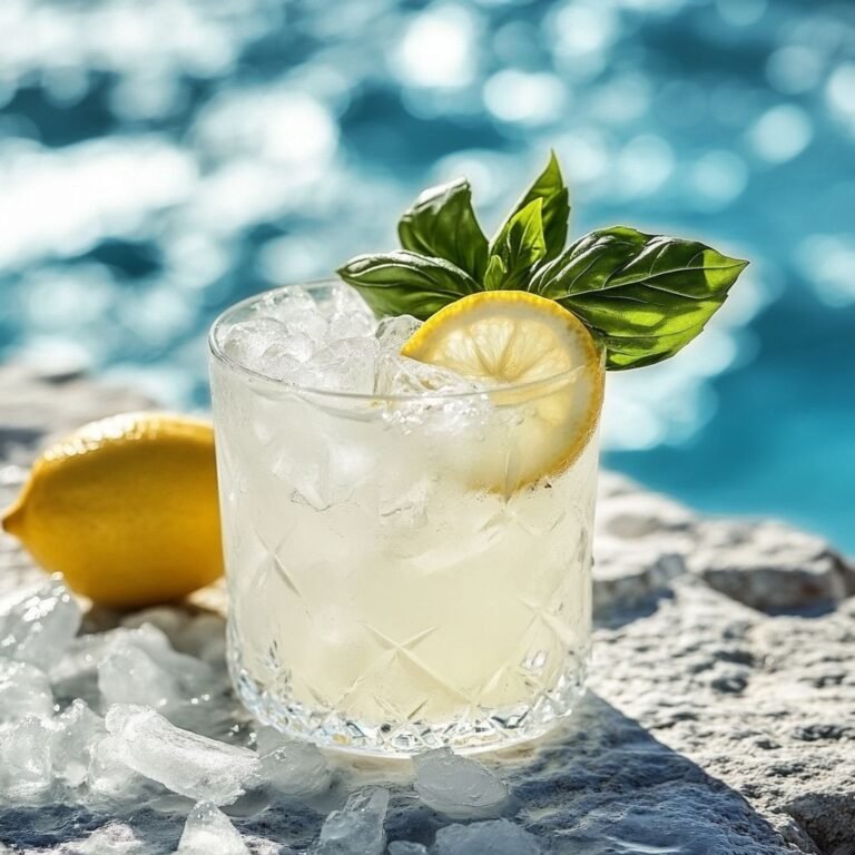 Grecian Kokteyli: Akdeniz Esintileri Taşıyan Ferahlatıcı Bir Lezzet