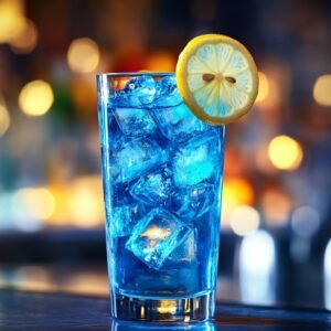 Blue Lake Kokteyli: Görsel ve Lezzet Şöleni