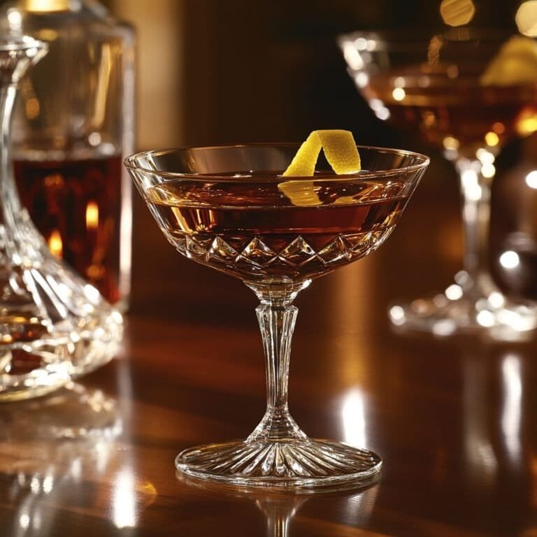 Delmonico Kokteyli Tarifi: Sofistike ve Zengin Lezzetlerin Buluşması