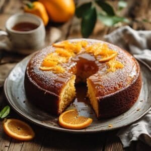 Portakallı Islak Kek: Mis Gibi Portakal Kokusu ile!