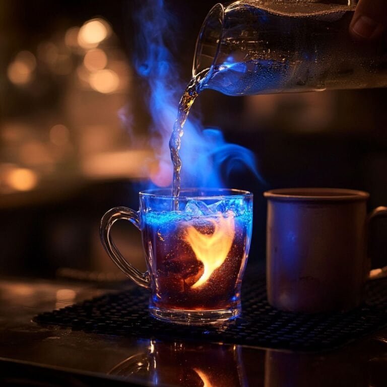 Blue Blazer Kokteyli: Ateşten Doğan Bir Lezzet Şöleni