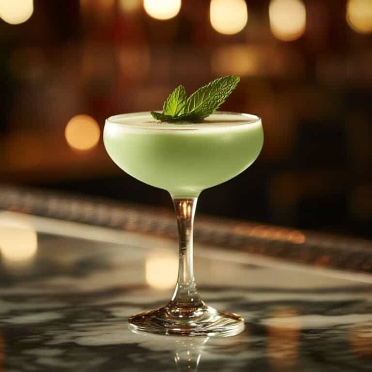 Grasshopper Kokteyli: Nane ve Çikolatanın Lezzetli Dansı