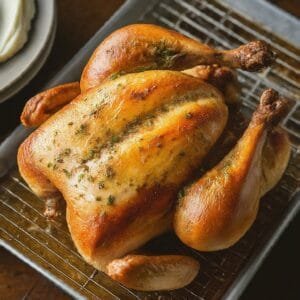 Fırında Tavuk Kızartma