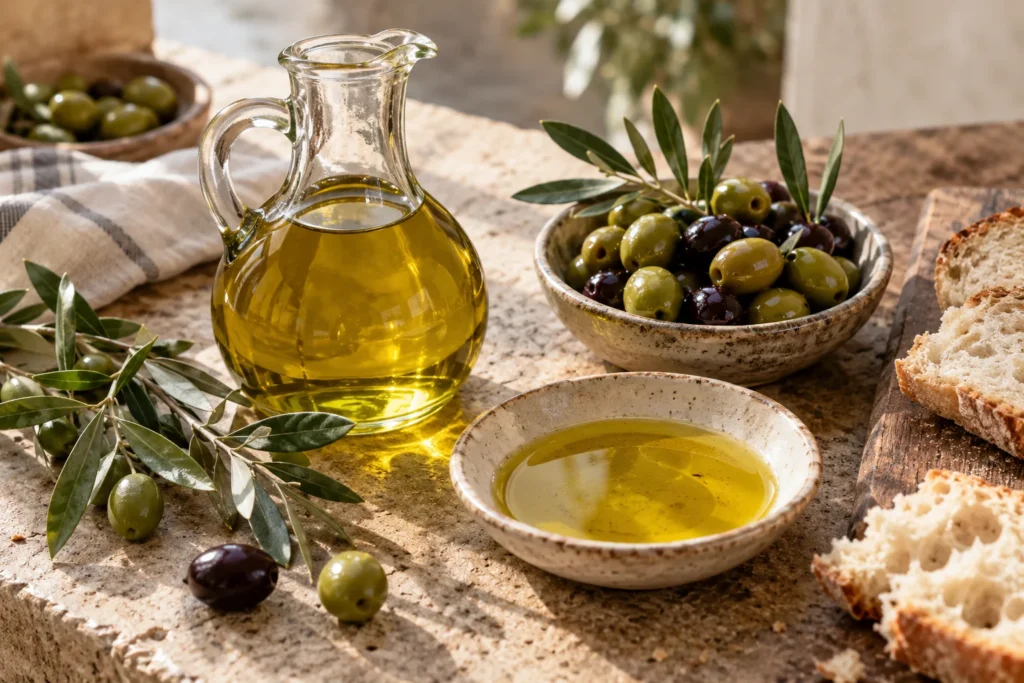 Zeytinyağı, Zeytin ve Ekmek
