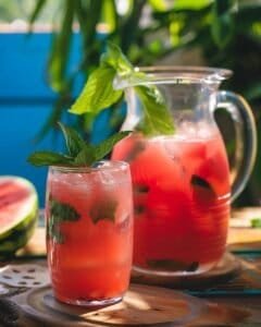 Agua Fresca de Sandía Tarifi: Meksika Usulü Karpuz İçeceği