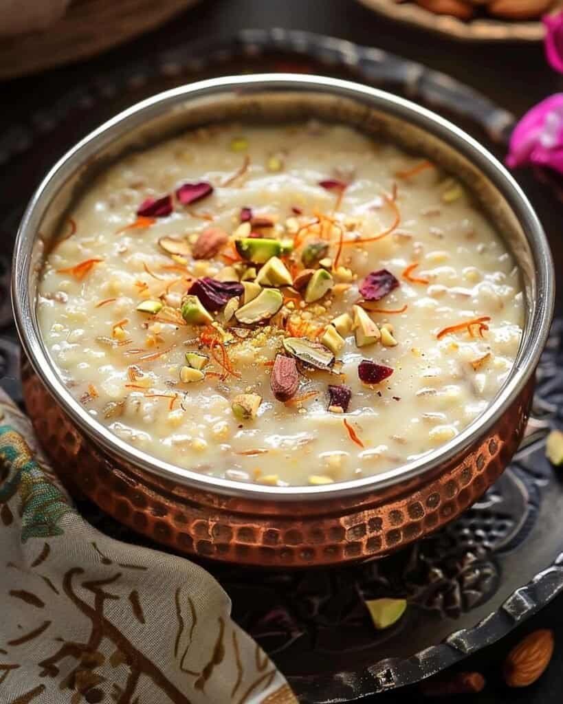 Kheer Tarifi: Hindistan Usulü Sütlü Pirinç Tatlısı