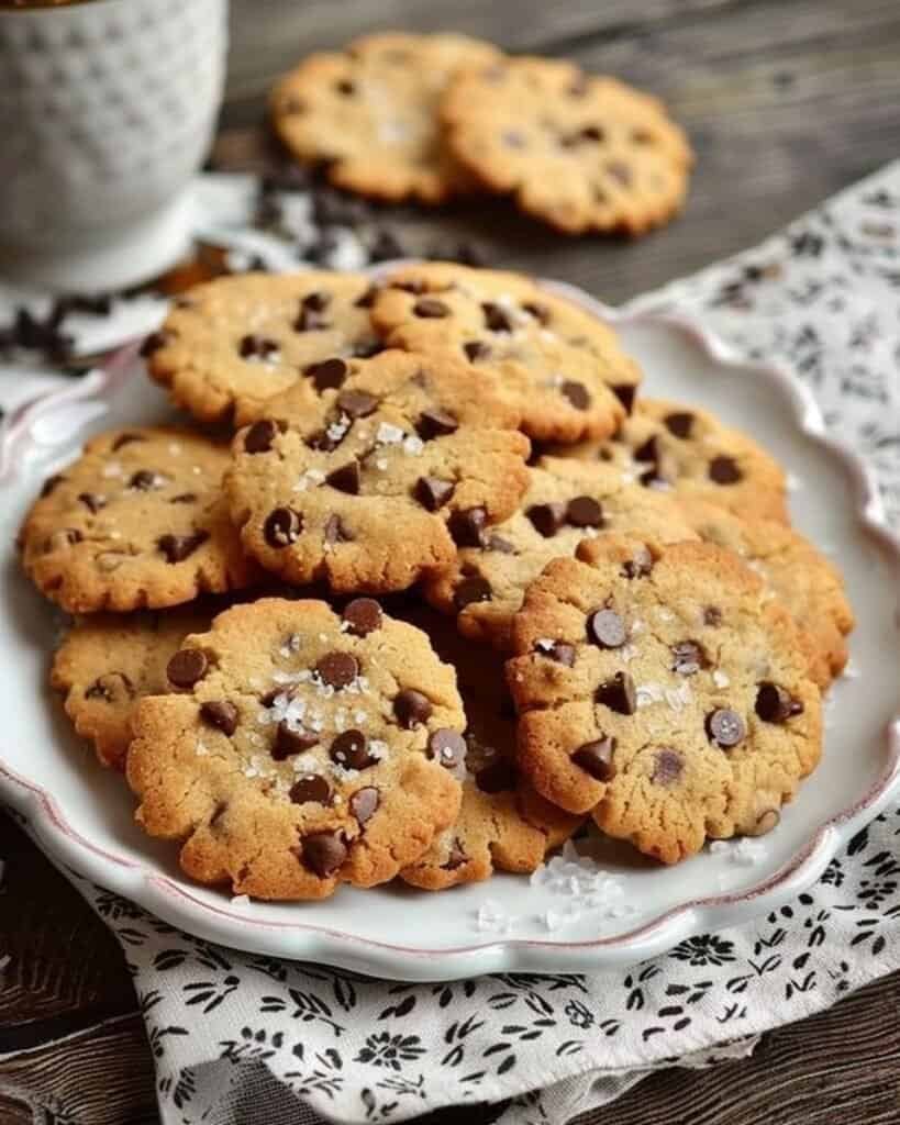 Sablés aux Pépites de Chocolat Tarifi: Fransız Usulü Kurabiye