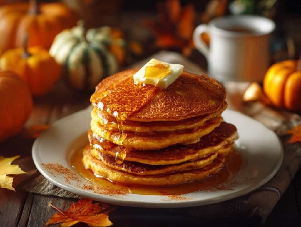 Pumpkin Spice Pancakes Tarifi – Sonbahar Lezzetinde Balkabaklı Pancake