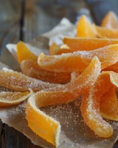 Portakal Kabuğu Şekerlemesi Tarifi | Cam Gibi Parlak ve Acısız
