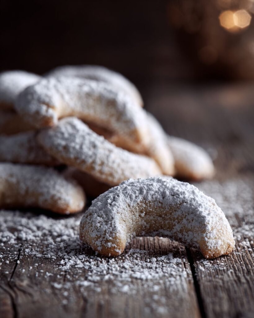 Vaniljekipferl Tarifi: Avusturya'nın Vanilyalı Hilal Kurabiyesi