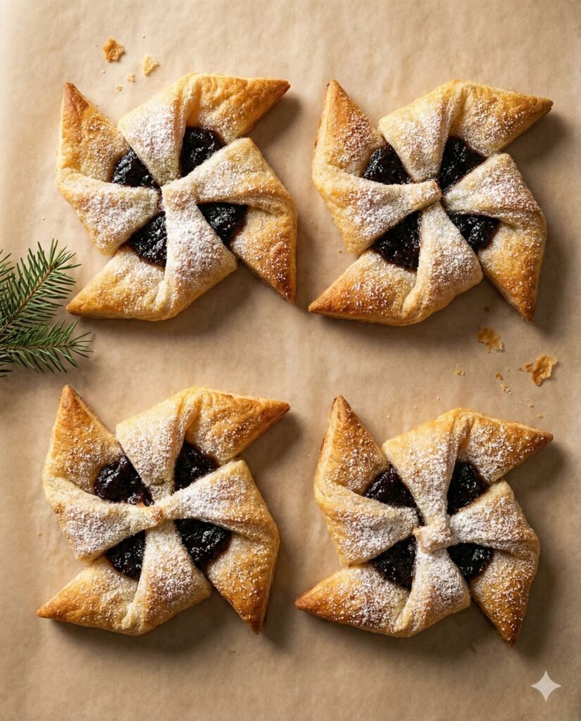 Joulutorttu Tarifi: Finlandiya’nın Yıldız Şeklindeki Noel Tatlısı