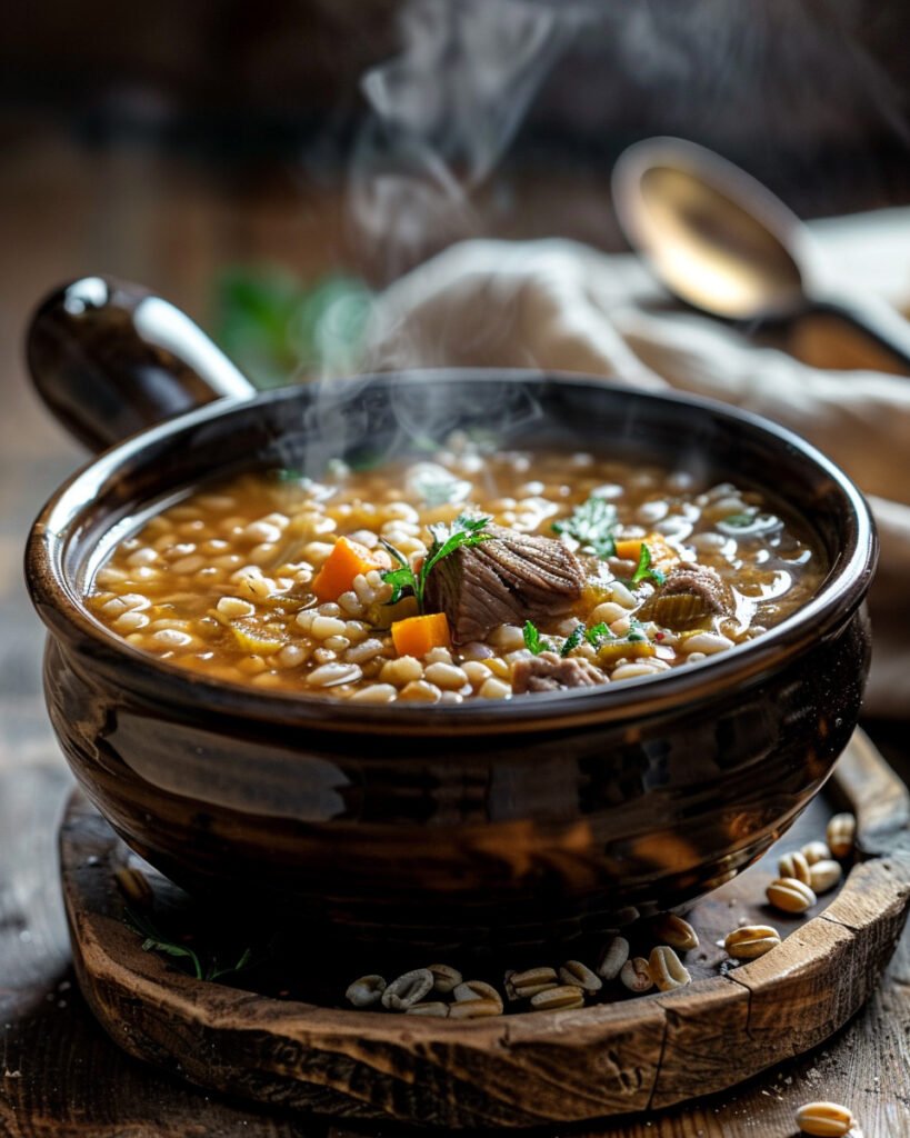 Polonya Krupnik Çorbası: Arpalı Kış Lezzeti