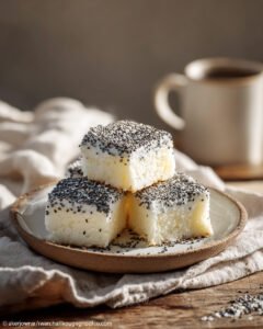 Yılbaşından Sonraki Gün İçin Hafif Tatlı: Haşhaşlı Lorlu İrmik Tatlısı (Kütahya Usulü)