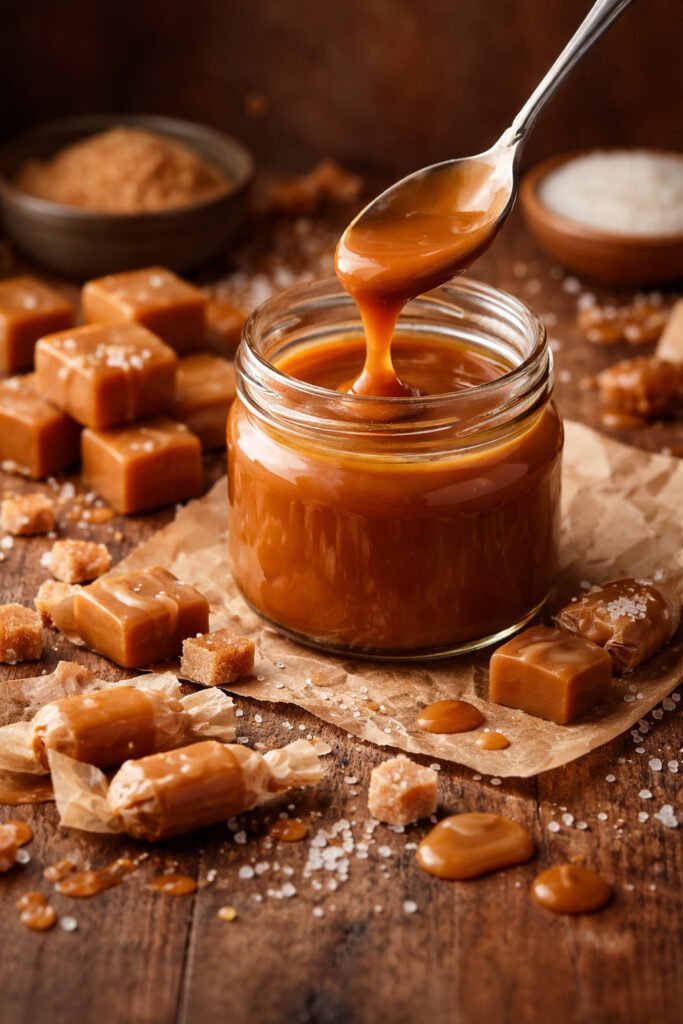 Karamel Yapımı: Tam Kıvamında Kristalleşmeyen Karamel Sosu