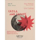 Artsy Bodrum Loft'ta Grill and Groove gecesi mangal ve müzik konsepti