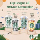 Starbucks Cup Design Call yarışması kazanan bardak tasarımı