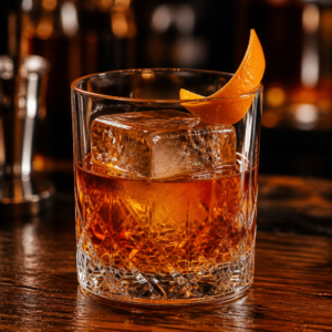 Old Street kokteyli - viski ve vermut ile hazırlanan klasik kokteyl