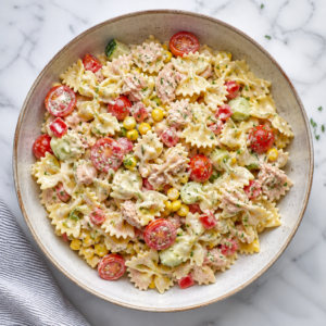 Ton balıklı makarna salatası tarifi