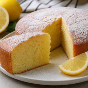 Limonlu mısır nişastalı kek tarifi