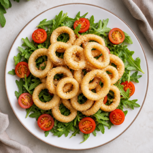 Rokalı kalamar salatası tarifi