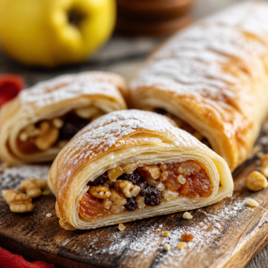 Ayva marmalatlı milföy tatlısı tarifi