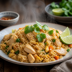 Khao Pad Tayland kızarmış pilavı tarifi