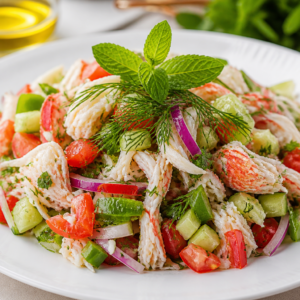 Yengeç salatası tarifi