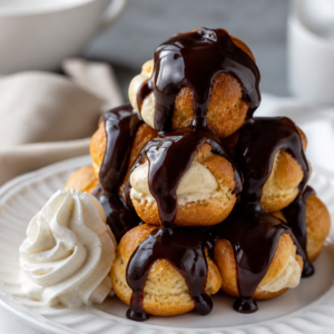 Çikolata soslu profiterol tarifi