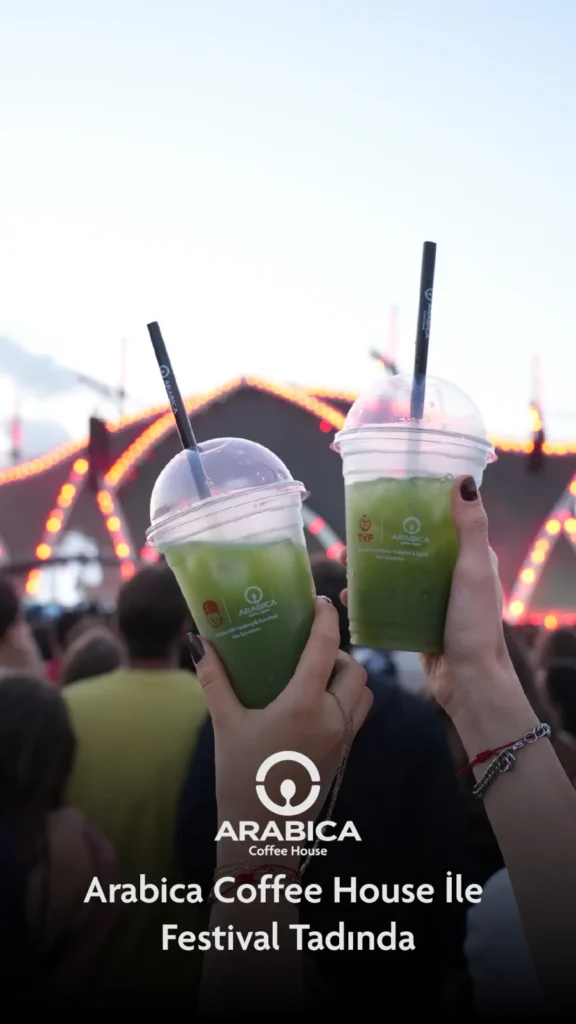 Arabica Coffee House İstanbul Festivali sponsorluğu