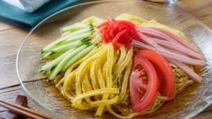 Japon usulü hiyashi chuka