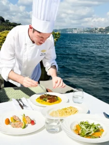 Mandarin Oriental Bosphorus beşinci yıl tadım menüsü