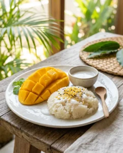 Mango Sticky Rice, geleneksel Tayland tatlısı
