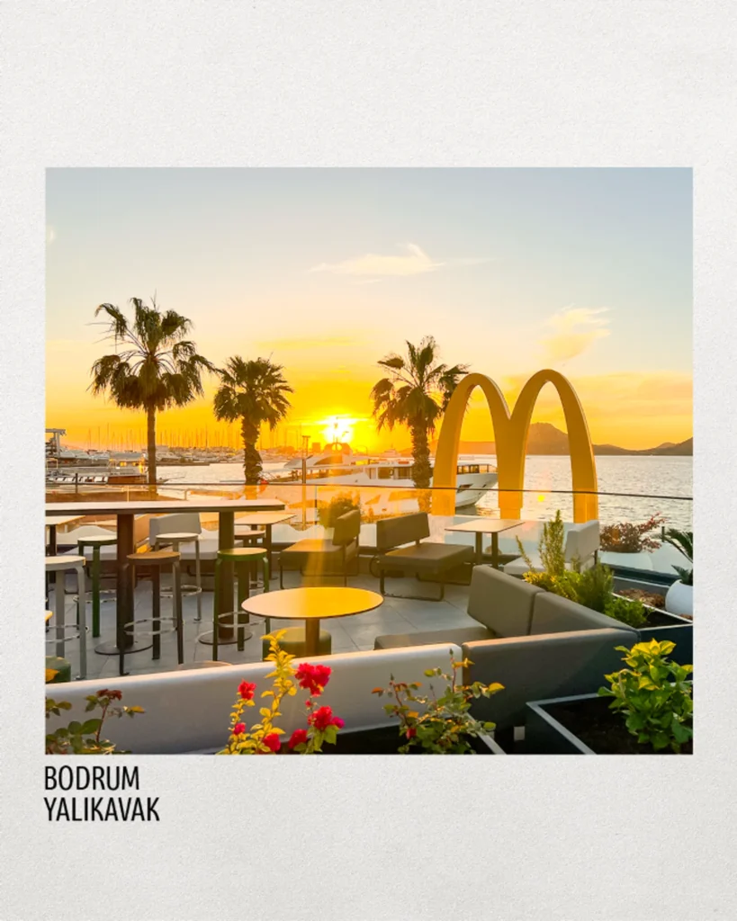 McDonald’s Bodrum Yalıkavak restoranı