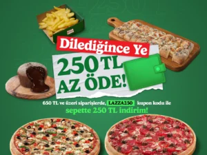 PizzaLazza LAZZA250 kampanyası
