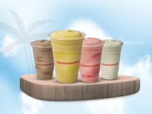 Saloon Burger milkshake çeşitleri