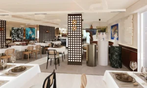 Sekizdeyiz Bebek restoran mekânı