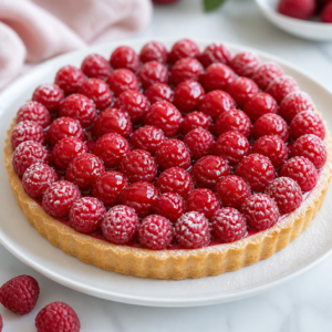Taze frambuazlı tart tarifi
