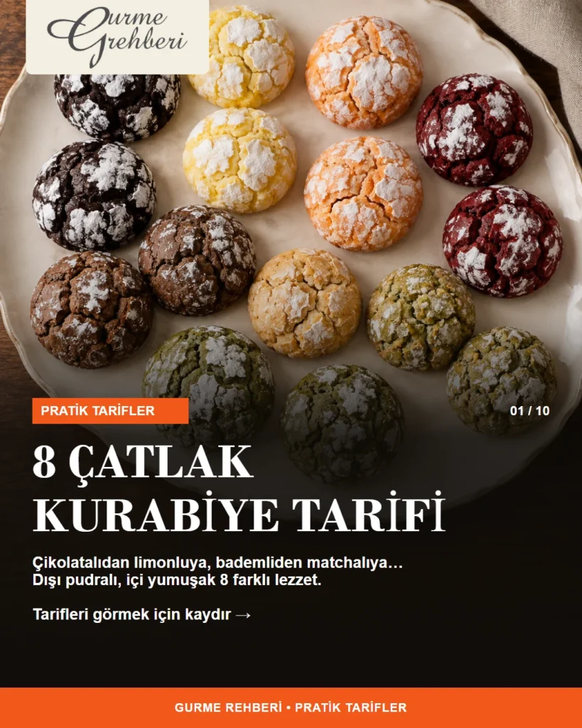 8 Çatlak Kurabiye Tarifi – Gurme Rehberi