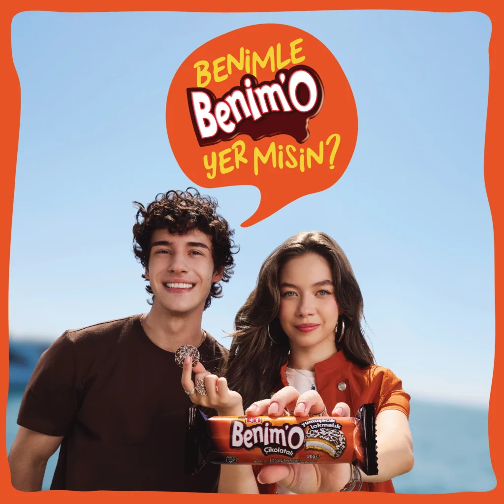 ETİ Benim’O reklam kampanyası görseli