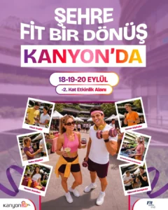 Kanyon Şehre Fit Bir Dönüş – Faselis basın bülteni görseli