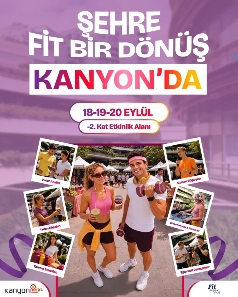Kanyon Şehre Fit Bir Dönüş – Faselis basın bülteni görseli