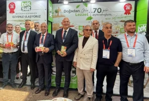 Teksüt ekibi Perakende Zirvesi 2026 standında