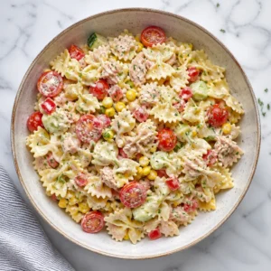 Ton Balıklı Makarna Salatası
