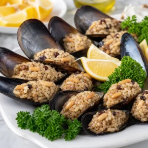 Zeytinyağlı Midye Dolması