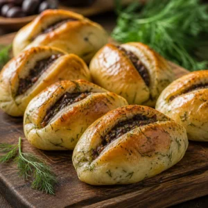 Zeytinyağlı ve Dereotlu Ekmekler