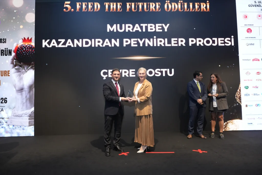 Muratbey Kazandıran Peynirler Projesi Feed the Future ödül töreni
